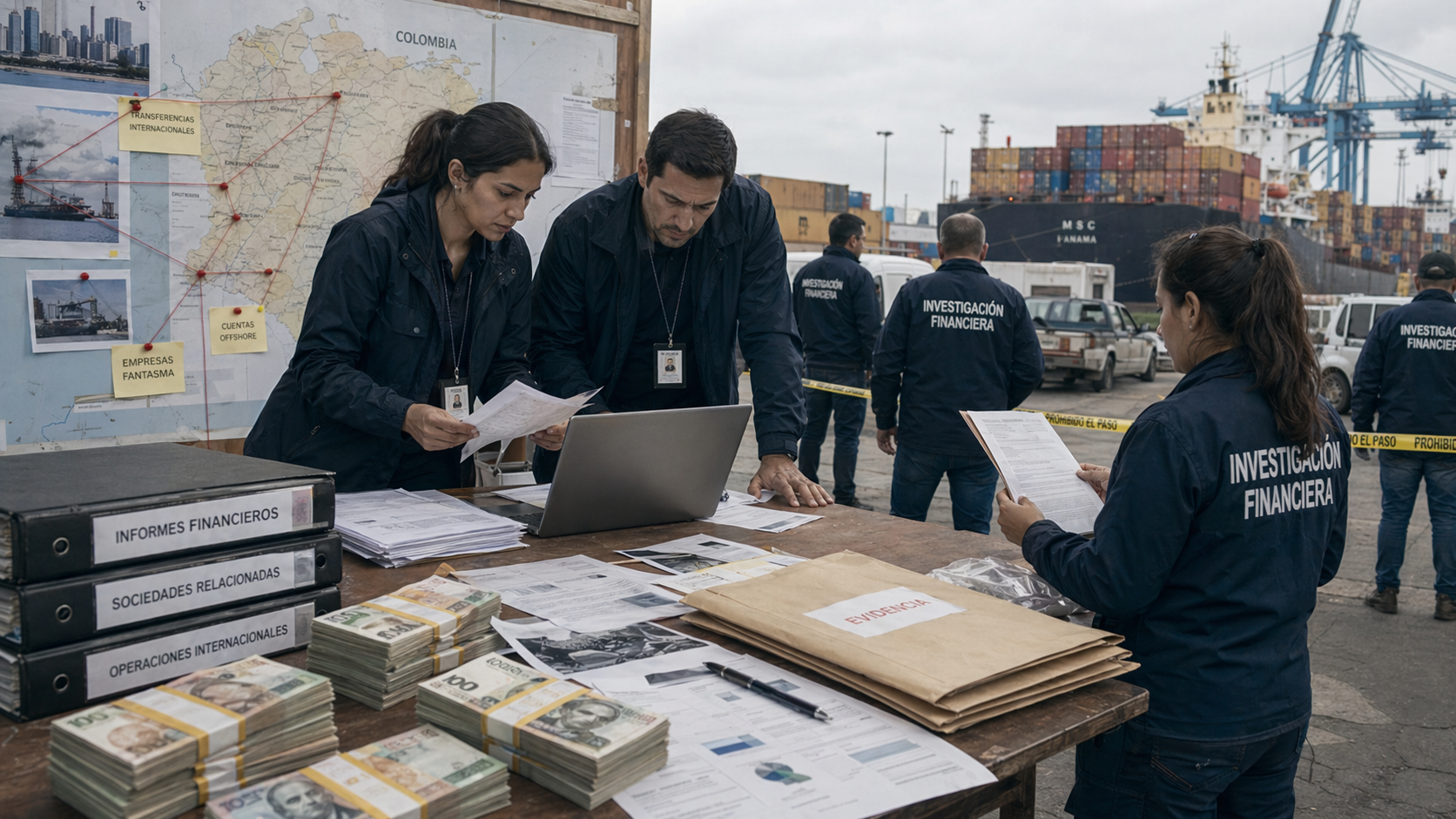 Operativo especial y desarrollo de la investigación